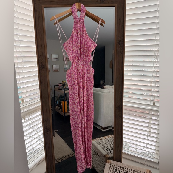 ASTR The Label Halter Open Back Ambretta Dress - Picture 5 of 8